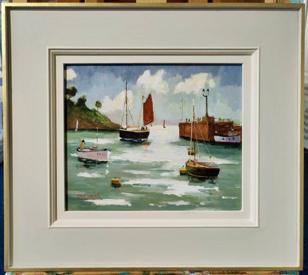 - Oil on Board, Painting by Eric Ward, measuring 24 x 29 cm (H x W) framed at 43 x 48 cm £495